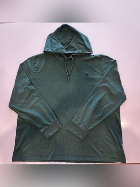 Polo by Ralph Lauren Forest Green Hooded Long-Sleeve Pullover